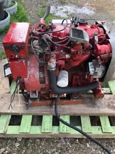 Westerbeke 9.,0 BTG , 9 kW Marine Gas Generator 60 Hz 120V running take-out