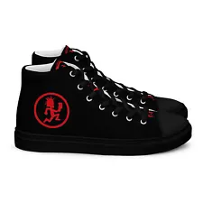 Men’s Hatchet man high top canvas shoes ICP Insane Clown Posse shoes dad gift