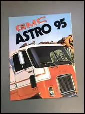 1976 GMC Astro 95 Semi Truck 16-page Original Sales Brochure Catalog