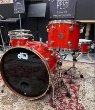 DW Contemporary Classic 5pc Burnt Orange Drum Set