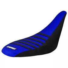 Yamaha Raptor 125 Seat Cover 2011 - 2013 BLACK / BLUE / BLACK Gripper #221 (For: Yamaha Raptor 125)