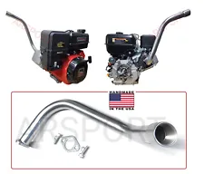 Exhaust Header pipe for: Predator Max 459cc, Duromax XP16HPE & XP18HPE 457cc