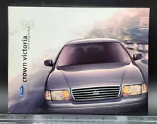 1999 Ford Crown Victoria Dealer Sales Salesman Showroom Brochure 18pgs