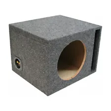 Car Audio Single 15" Vented Subwoofer Stereo Sub Box Ported Enclosure Custom mdf