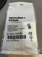 KT7-PE1-11 Allen Bradley SPRECHER AND SCHUH 1NO/1NC AUX CONTACT FOR KTA7