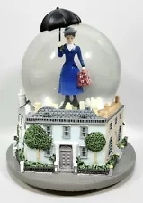 MARY POPPINS Musical Water Snow Globe CHIM CHIM CHER-EE Disney