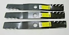 3 USA XHT PREDATOR BLADES KUBOTA K5975-34360 ON RCK72RP-1200Z 72" ZD1211 ZD1511