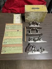 Stanley No. 55 Combination Plane In Original Box With Cutters And Accessories