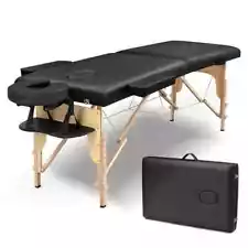 Portable Folding Massage Table - Ergonomic Spa Bed for Physical Therapy, Tattoo,