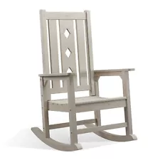 Rocking Chair, Resistant Patio Rocker for Adults, Indoor and Outdoor