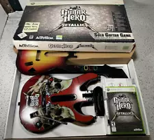 Guitar Hero Metallica Controller Bundle Complete in Box-PAL BOX-US Game-Tested!