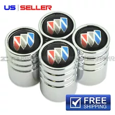 BUICK VALVE STEM CAPS WHEEL TIRE CHROME - US SELLER VE49 (For: 1962 Buick Wildcat)