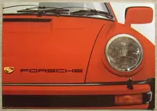 PORSCHE 924 - 911 - CARRERA - TURBO Car Sales Brochure 1977 #1123.20