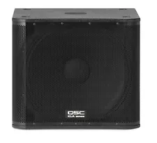 QSC KLA181-BK 18 Active Line Array Subwoofer, 1000W