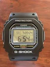 Casio G-shock Gshock DW-5600 wall clock LTD rare VIP item Not For Sale