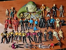 Vintage Star Trek figures Lot of 36