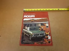 1976 Ford pickup truck F100 F150 F250 F350 sales brochure 16 pg ORIGINAL