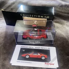 New Listingherpa 1/43 Ferrari 348 ts