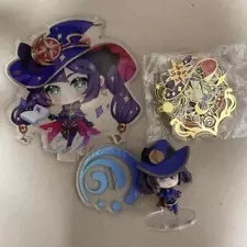 Genshin Mona Set for sale Acrylic Stand Figure Japan limited Rare