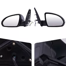 Pair Exterior Side View Door Mirror Turn Signal Paint to Match for Kia Optima