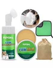 Dog Paw Cleaner,Dog Paw Balm,Natural Sulfate Free Dog Paw Protector for Large Me