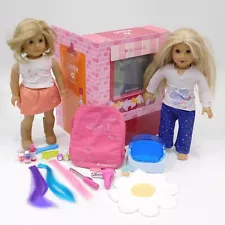 American Girl Kit Kittredge & Julie Albright Dolls For P&R W/ Accessories