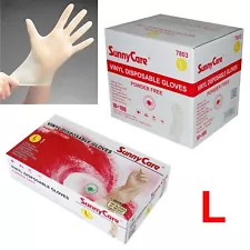 1000pcs Vinyl Gloves Powder Free (Latex Nitrile Free)ð¥[DISCOUNTS] ð¥ Large