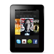 Kindle Fire HD 7" Dolby Audio Dual-Band Wi-Fi 16 GB Very Good 9E