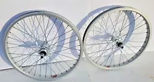 NOS Mongoose 20" BMX Freestyle Bicycle Wheels Wheelset Alex 3/8" 36H GT CW Haro