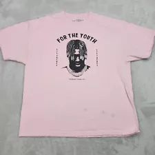 Lil Yachty Shirt Women 2X Pink Crew Rap Music Concert Tour Teenage For The Youth