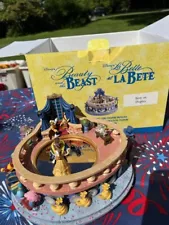 Disney Beauty And The Beast Dancing Music Box 1991 Wonderland Music Co.