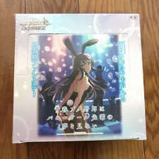 Rascal Does Not Dream AoButa Series Bunny Girl Weiss Schwarz Box new