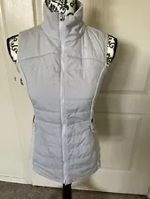 EUC CRZ Yoga Puffer Vest Size 4/6 Lavender Run For Cold Vest