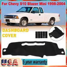 For Chevy S10 Chevrolet Blazer Mini 1998-2004 Dashboard Cover Dashmat Pad Carpet