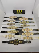 NEW 13 WWE Custom Wrestling Figure Belts FROM 2024 (FIGS NOT INCLUDED)