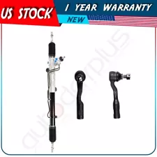 Power Steering Rack And Pinion + Outer Tie Rod End For Toyota Sequoia 2003-2007