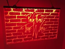 Pink Floyd Band Logo The Wall LED Neon Light Sign for Music Store Club Party Bar