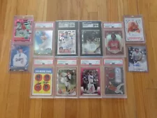 Huge BASEBALL Card Collection Lot Auto All Rookies Refractors or Stars Numbered