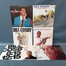 Bill Cosby 7 VTG 12" LPs EX+/VG Vinyl It's True 8:15/12:15 Revenge 200 MPH ETC^