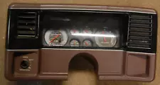 1981-88 Chevy Malibu Monte Carlo El Camino SS Instrument Cluster W/ Tach Maroon