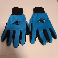 New ListingNFL Carolina Panthers Utility Gloves Adult One Size Fits Most