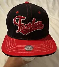 WWE Nikki Bella Fearless Bellas 02 Red Black Hat Cap Snapback 2014 NOS