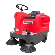 Small Road Electric Sweeper Ride on Cleaning Machine