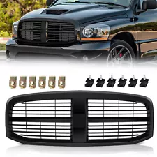 Front Black Grille For 2006-2009 Dodge Ram Pickup Truck 1500 2500 3500