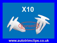 VAUXHALL DOOR TRIM CARD PANEL CLIPS ASTRA CORSA VECTRA INTERIOR X10