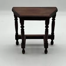 Antique GERMAN DOLLHOUSE Furniture Side Table Coffee Hallway Germany