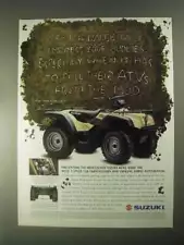 1998 Suzuki King Quad 300 ATV Ad - Its Low Range