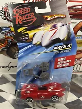 Hot Wheels Speed Racer Red Mach 4 Race Car saw blades