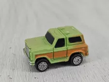 Vintage 1989 Galoob Micro Machines Chevy Blazer Green Tow Hitch