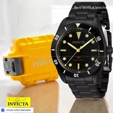 RARE Invicta 1953 PRO DIVER Men's NH35 IP SS Automatic With 1 Slot Case Deal